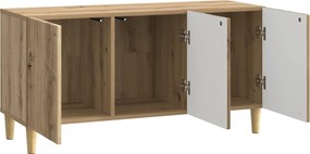 vidaXL Ντουλάπι TV 99 x 34,5 x 50 εκ. Artisan Δρυς Επεξεργασμένο Ξύλο