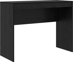vidaXL Γραφείο με συρτάρι με ράφι με αποθήκευση 2 pcs Μαύρη Οξυά