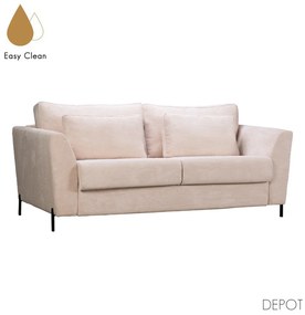 COCOON ΚΑΝΑΠΕΣ ΚΡΕΒΑΤΙ 3ΘΕΣΙΟΣ BEIGE 208x94xH92cm - 71-0115