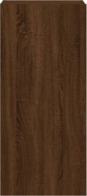 vidaXL Ντουλάπι Τοίχου Τηλεόρασης Καφέ Δρυς 40,5x30x90 εκ. Επεξ. Ξύλο