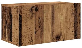 vidaXL Σετ επίπλου τηλεόρασης 8 pcs Παλαιό ξύλο 60 x 30 x 30 cm