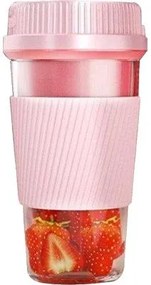 AB-J65 Επαναφορτιζόμενο Μπλέντερ Ροζ 350ml