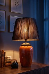 Stewehome Κεραμική λάμπα επιτραπέζια γκρι