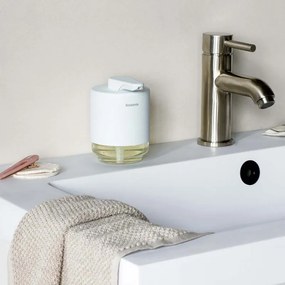 Διανομέας υγρού σαπουνιού Brabantia MindSet 1005673, 200 ml, ευρύ άνοιγμα, λευκό