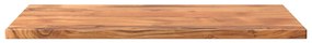vidaXL Επιφάνεια Γραφείου Ορθογώνια 80x50x2,5 εκ. Μασίφ Ξύλο Ακακίας