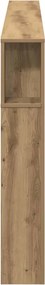 vidaXL Κρεβάτι με Κεφαλάρι Artisan Oak Επεξεργασμένο ξύλο