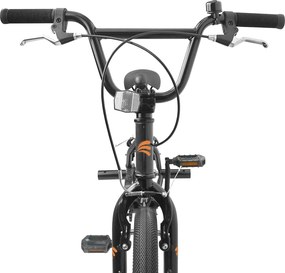 vidaXL BMX Ποδήλατο 18 ίντσες για 7-10 ετών Μαύρο