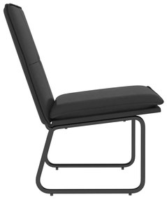 vidaXL Πολυθρόνα Μαύρη 54 x 75 x 76 εκ. από Συνθετικό Δέρμα