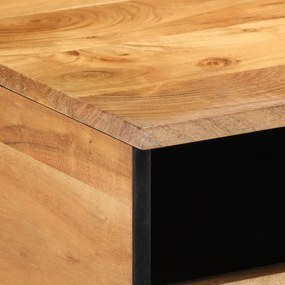 vidaXL Τραπεζάκι σαλονιού 80x54x40 εκ. Μασίφ ξύλο ακακίας
