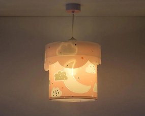 Φωτιστικό οροφής Ango Moon-Ροζ