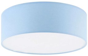 Φωτιστικό Οροφής - Πλαφονιέρα Παιδική Rondo Kids 3229 Φ38x13cm 4xE27 15W Blue TK Lighting Steel,Plastic