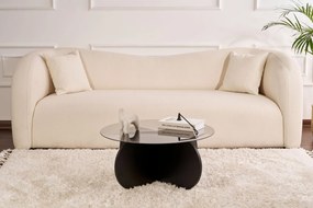 Coffee Table Aeris - Wood Black, Transparent Wood Black
Transparent