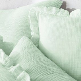 Μονόχρωμη μαξιλαροθήκη από βαμβακερή γάζα, Kumla