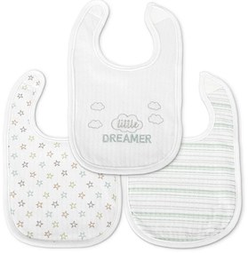 LORELLI ΣΕΤ ΣΑΛΙΑΡΕΣ 3 ΤΕΜ ΜΕ VELCRO ΥΦΑΣΜΑΤΙΝΕΣ WHITE 10260290001