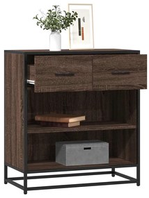 vidaXL Συρταριέρα καφέ δρυς 68x35x76 cm Κατασκευασμένο ξύλο