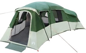 vidaXL Οικογενειακή Σκηνή Πράσινο 762 x 655 x 218 εκ Πολυεστέρας
