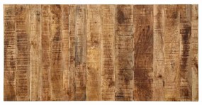 vidaXL Τραπεζαρία 140 x 70 x 75 εκ. από Μασίφ Ακατέργαστο Ξύλο Μάνγκο