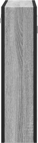 vidaXL Καθρέφτης Μπάνιου Ντουλάπι Γκρι Sonoma 60x16x60 εκ Επεξ. Ξύλο
