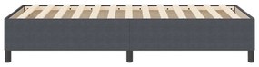 vidaXL Σκελετός Κρεβατιού Σκούρο γκρι 100 x 200 cm Βελούδο