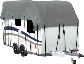 vidaXL Κάλυψη οροφής τροχόσπιτου Γκρι 500x300 cm Μη υφασμένο ύφασμα