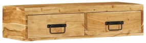 Επίτοιχο ντουλάπι τηλεόρασης 80x30x19 cm Μασίφ ξύλο ακακίας 4017463
