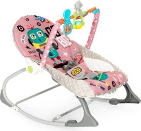 Ρηλάξ Μωρού 2-σε-1 με Δόνηση, Ήχους και Παιχνίδια - ECOTOYS