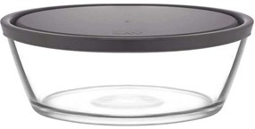 Δοχείο Φαγητού Vega LVVEG286184Z Φ18,4cm 1130ml Clear-Grey Lav Γυαλί