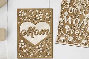 Σετ των 2 Intra απο ξύλο plywood 3mm-4mm πάχος – Σετ καρτ ποστάλ πρότυπα με στρώσεις Δίασταση 20x20 cm INTRAFABR-94295512