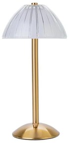 Επαναφορτιζόμενο Επιτραπέζιο Φωτιστικό LED Χρυσό