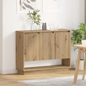 vidaXL Πλαϊνό γραφείο Artisan Oak 97 x 29 x 75 εκ. Επεξεργασμένο ξύλο