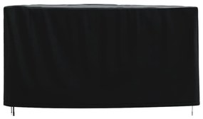 Κάλυμμα Επίπλων Κήπου Αδιάβροχο Μαύρο 180x140x90 εκ. 420D - Μαύρο