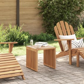 vidaXL Κήπου Τραπέζι 45x42.5x45 εκ Στερεά Ξυλεία Τεϊκ