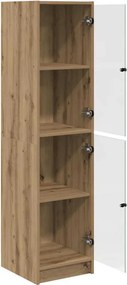 vidaXL Highboard Artisan Oak 35 x 37 x 142 εκ Επεξεργασμένο ξύλο