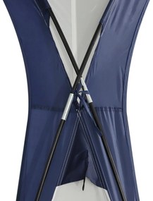 Outsunny Θόλος Τέντα για 6-8 άτομα, Κιόσκι, Προστασία από ήλιο και ψιλόβροχο, 3,5 x 3,5 x 2,22 m, Κρεμ Λευκό