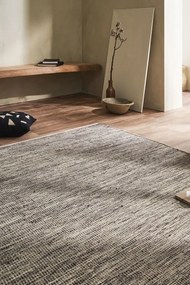 Χαλί Ozell 934 Graphite Black Gofis Home 130X190cm