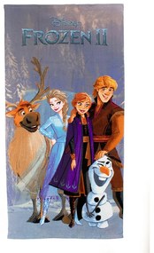 Πετσέτα Θαλάσσης Παιδική Frozen 89 Quick Dry Lilac DimCol Θαλάσσης 70x140cm Microfiber