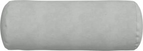 vidaXL Μαξιλάρια Στήριγμα 2 pcs Ανοιχτό γκρι Ø 25 x 70 cm