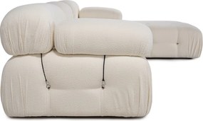 Corner Sofa Bubble Beige L1-O1-1R-PUF White