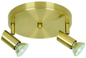 Σποτ Φωτιστικό Οροφής 2XGU10 μεταλλικό 9075-2Φ Inlight-9075-2Φ-Οξυντέ-Μπρονζέ 9075-2Φ-Οξυντέ