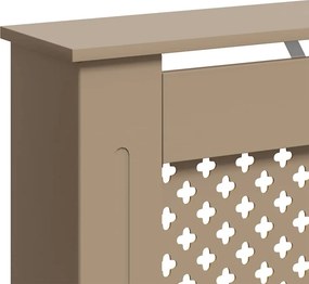 vidaXL Κάλυμμα Καλοριφέρ 112 x 19 x 81,5 εκ. από MDF
