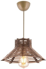 Φωτιστικό Οροφής Hope 390FLH2277 27x27x55cm 1xE27 40W Gold-Brown Opviq