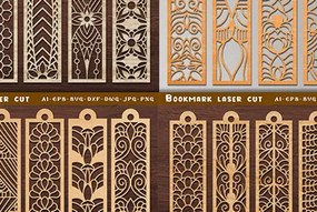 Σετ των 2 Intra απο ξύλο plywood 3mm-4mm πάχος Σελιδοδείκτης Δίασταση 40x40 cm INTRAFABR-70005236