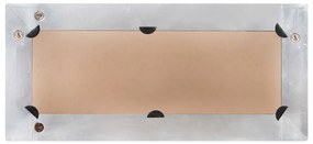 vidaXL Καθρέφτης Aviator 110x50 εκ. Μεταλλικός