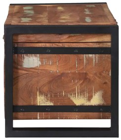 vidaXL Κουτιά Αποθήκευσης Καφέ 60 x 30 x 30 cm Μασίφ ανακυκλωμένο ξύλο