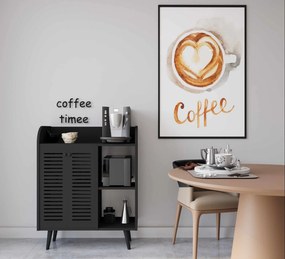 Έπιπλο Μπαρ Καφέ Μαύρο FRAU 90x40x19