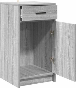 vidaXL Πλαϊνό γραφείο Γκρίζο Σονομα 40 x 40.5 x 75 εκ