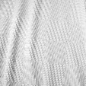 Κουβέρτα Μονή Πικέ Renk White 170x240 - Lino Home