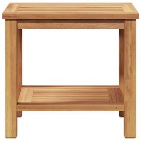 vidaXL Τραπεζάκι σαλονιού Καφέ 50 x 35 x 45 cm Μασίφ ξύλο teak