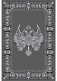 Isexan 1000-orthodoxia ανοιχτα φτερα γκρι 2,30x1,60