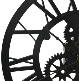 vidaXL 325168  Wall Clock Black 30 cm Acrylic